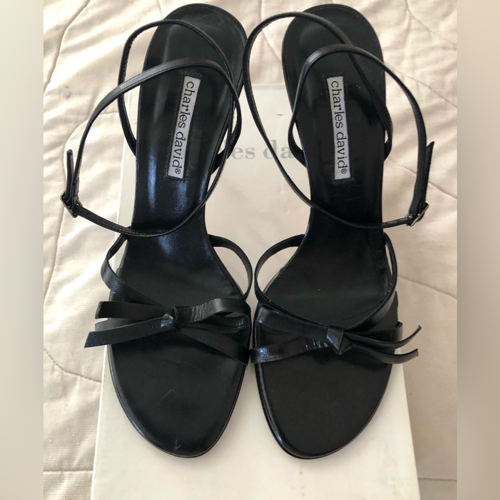 Charles David Babs Leather Heels